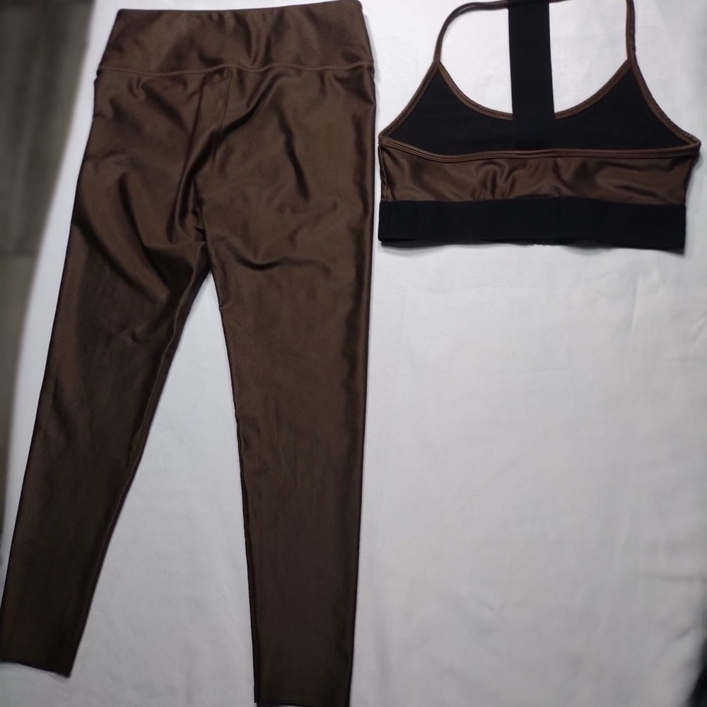 Noli Brown Activewear Set size L pre owned Exellent condition. - Picture 2 of 5